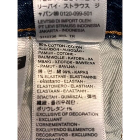 Levi's Premium 501 Jeans Blue Stretch Big &Tall Men's NWT RT$98 44x32 (2748) - Picture 10 of 10